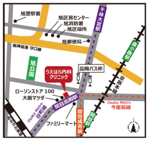 クリニック周辺地図
